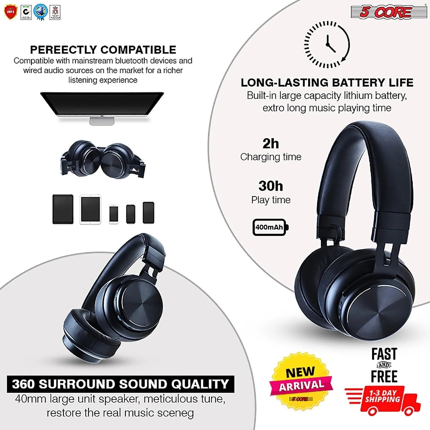 5Core wireless Bluetooth headphones canceling